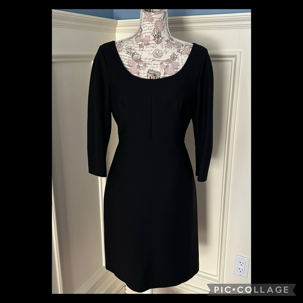 😍Vintage Dolce and Gabbana wool blend midi dress